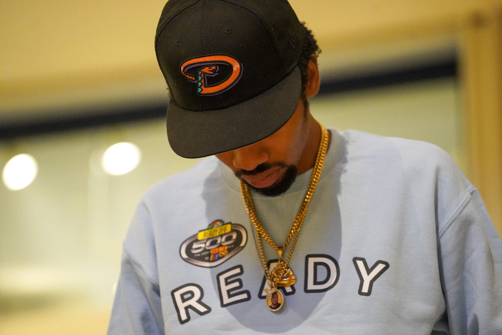 Boss Blue Ready Alumni Sweater